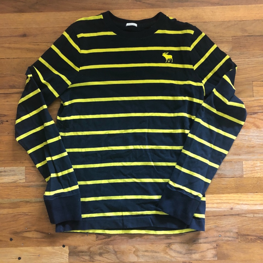 Abercrombie Striped Long Sleeve Tee